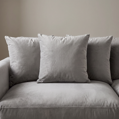 Tracy Scatter Cushions - Set of 3 - Mist Grey Velvet - Laura James 