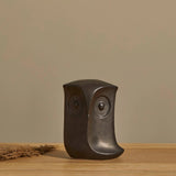 Hudswell 20cm Ceramic Owl Ornament - Black - Laura James