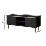 Iliana Charcoal Grey TV Unit