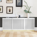 Iliana Extending Radiator Cover - Snow White - Laura James