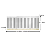Iliana Extending Radiator Cover - Snow White - Laura James