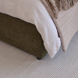 Hannah King Ottoman Bed - Moss Green - Laura James