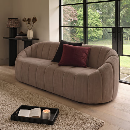 Dune 3 Seater Sofa - Natural Brown