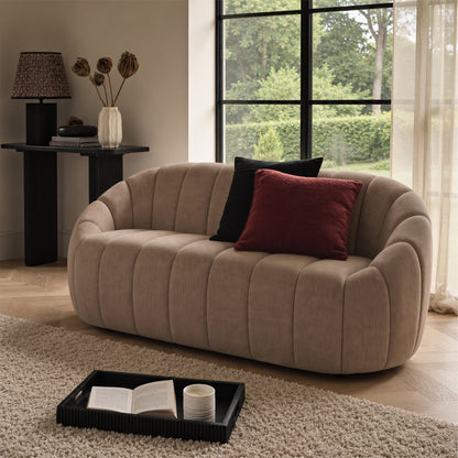 Dune 2 Seater Sofa - Natural Brown - Laura James 