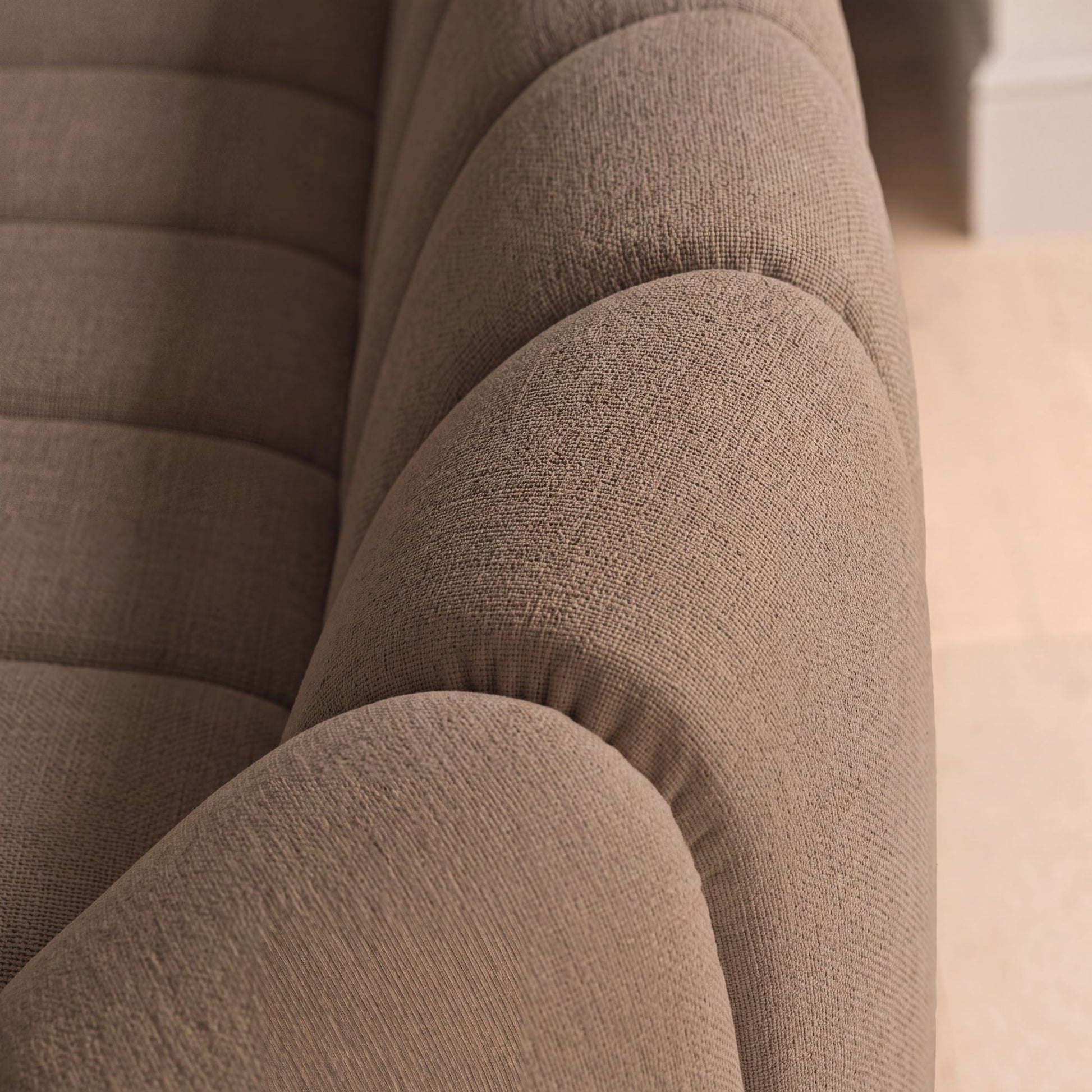 Dune 2 Seater Sofa - Natural Brown - Laura James 