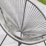 Indra String Bistro Set - grey - Laura James