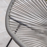 Indra String Bistro Set - grey - Laura James