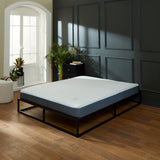 Indy Double Platform Bed - Black Metal - Laura James