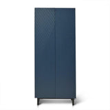 Jack shoe cabinet - geometric - blue - Laura James
