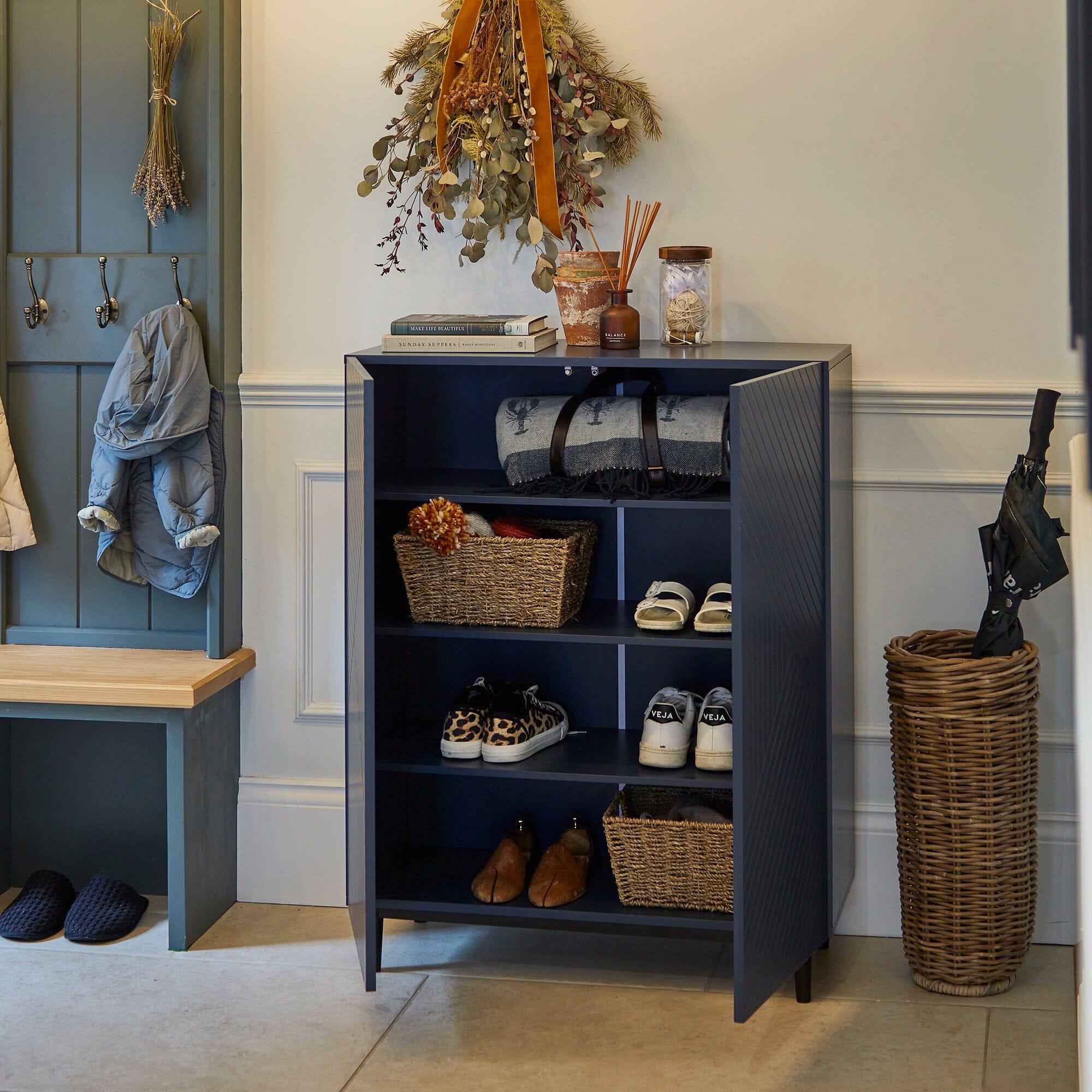 Shoe Storage In Narrow Hallway Small Hallway Shoe Rack Entryway