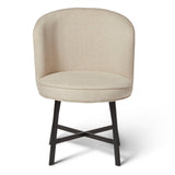 Jacob dining chairs - set of 2 - sand and black - Laura James