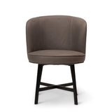 Jacob dining chairs - set of 2 - steel grey and black - Laura James