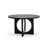 Jade 4 Seater Black Dining Table Set - Freya Sand Dining Chairs with Black Legs - Laura James 