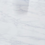 Jay side table - marble effect and gold - Laura James
