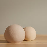 Kelton 9cm Ceramic Ball Ornament - Taupe - Laura James