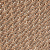 Kemble 2 Seater Rattan Bistro Outdoor Dining Set in Natural Brown - Garden Furniture - Laura James