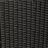 8 Seat Rattan Cube Outdoor Dining Set - Black Weave - Laura James