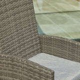 Kemble/Marston Outdoor Reclining Chair with Cushion - Grey - Laura James