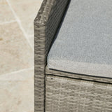 Kemble/Marston Outdoor Reclining Chair with Cushion - Grey - Laura James