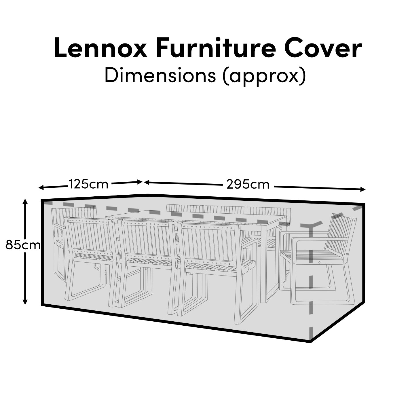 Lennox 8 Furniture Cover New - Laura James 