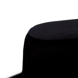 Lola Black Dining Chairs - Set of 2 - Chrome Legs - Laura James 