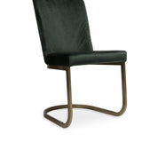 Lola Dining Chairs - Set Of 2 - Green & Gold - Laura James 