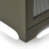 Lua Small 2 Door Sideboard in Fir Green - Laura James