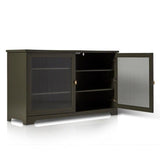 Lua Large 2 Door Sideboard in Fir Green - Laura James