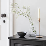 Lua Narrow 2 Door Sideboard in Noir Black - Laura James