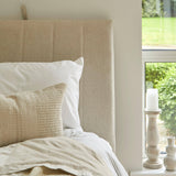 Madeleine Bed in a Box - Sand with Pale Oak Legs - Laura James