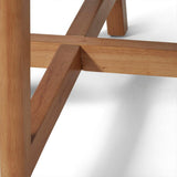 Magnus dining chair - dove grey with oak legs - Laura James
