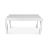 Magnus White Wood Dining Table - Extendable - Laura James 