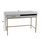 Marie Desk - Ash Grey