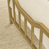 Marie Single Bed - Gold Metal - Laura James