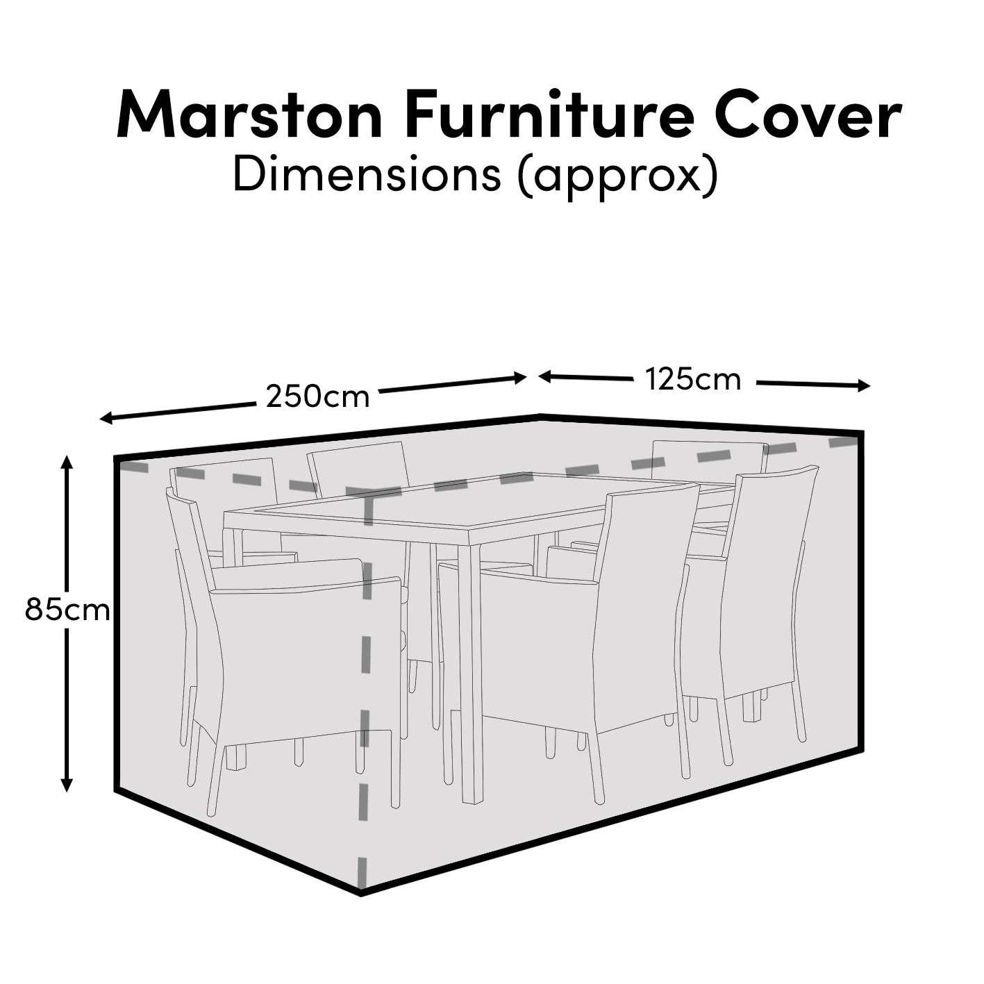 Marston 6 Furniture Cover New - Laura James 