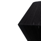 Neri Black Cotton String Pendant - Laura James