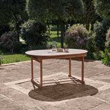 Oakley 4 Seater Wooden Extendable Garden Dining Set - Laura James 