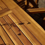Oakley 6 Seater Extendable Wooden Dining Set
