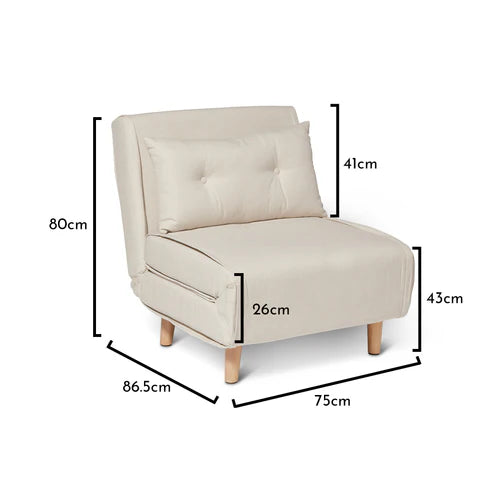 outlet-una-single-sofa-bed-oatmeal-linen-laura-james-1 - Laura James
