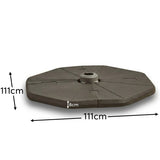 Octagonal Base For Lean Over & Cantilever Parasols