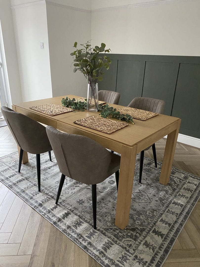 Magnus Light Oak Extending Dining Table Laura James