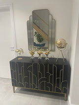 Gatsby 3 Door Sideboard - Noir Black