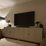 Morgan 2 Door Sideboard - Taupe - Laura James 