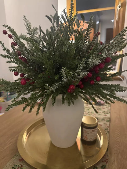 Kalera 23cm Terracotta Vase - Off White - Laura James 