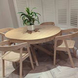 Ella Carver Chairs - Set of 2 - Whitewash Oak - Laura James 