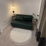 Una 2 Seater Double Sofa Bed - Green Velvet - Laura James 