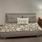 Una 2 Seater Double Sofa Bed - Soft Beige - Laura James