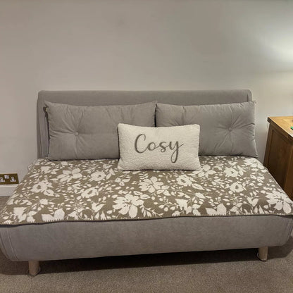 Una 2 Seater Double Sofa Bed - Soft Beige - Laura James