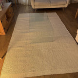 Atcham Clay/Natural Pebble Wool with Cotton Rug - 160 x 230cm - Laura James