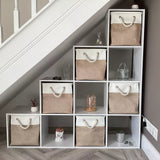 10 Cube Storage Shelf Unit White - Laura James 